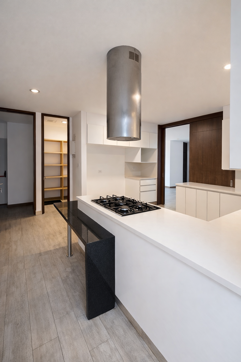 Cocina-moderna con-detalles-en-acero